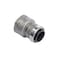 Quickfitting 1/2in Push-to-Connect x 3/4in FNPT Stainless Steel Female Straight Reducing Adapter Fitting SS842FR - alternate 1
